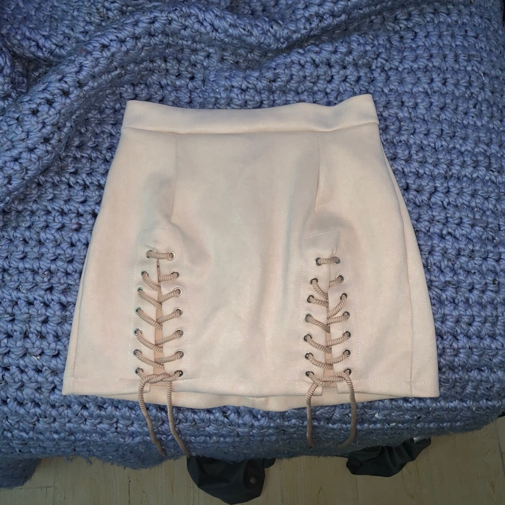 suede skirt